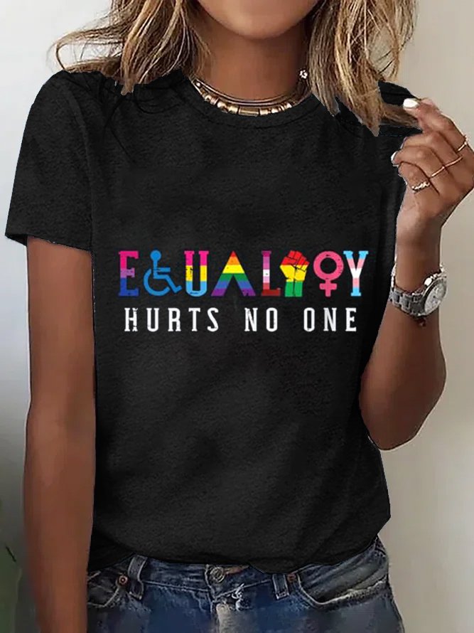 Equality Hurts No One Equality Women's Equality Day T-shirt