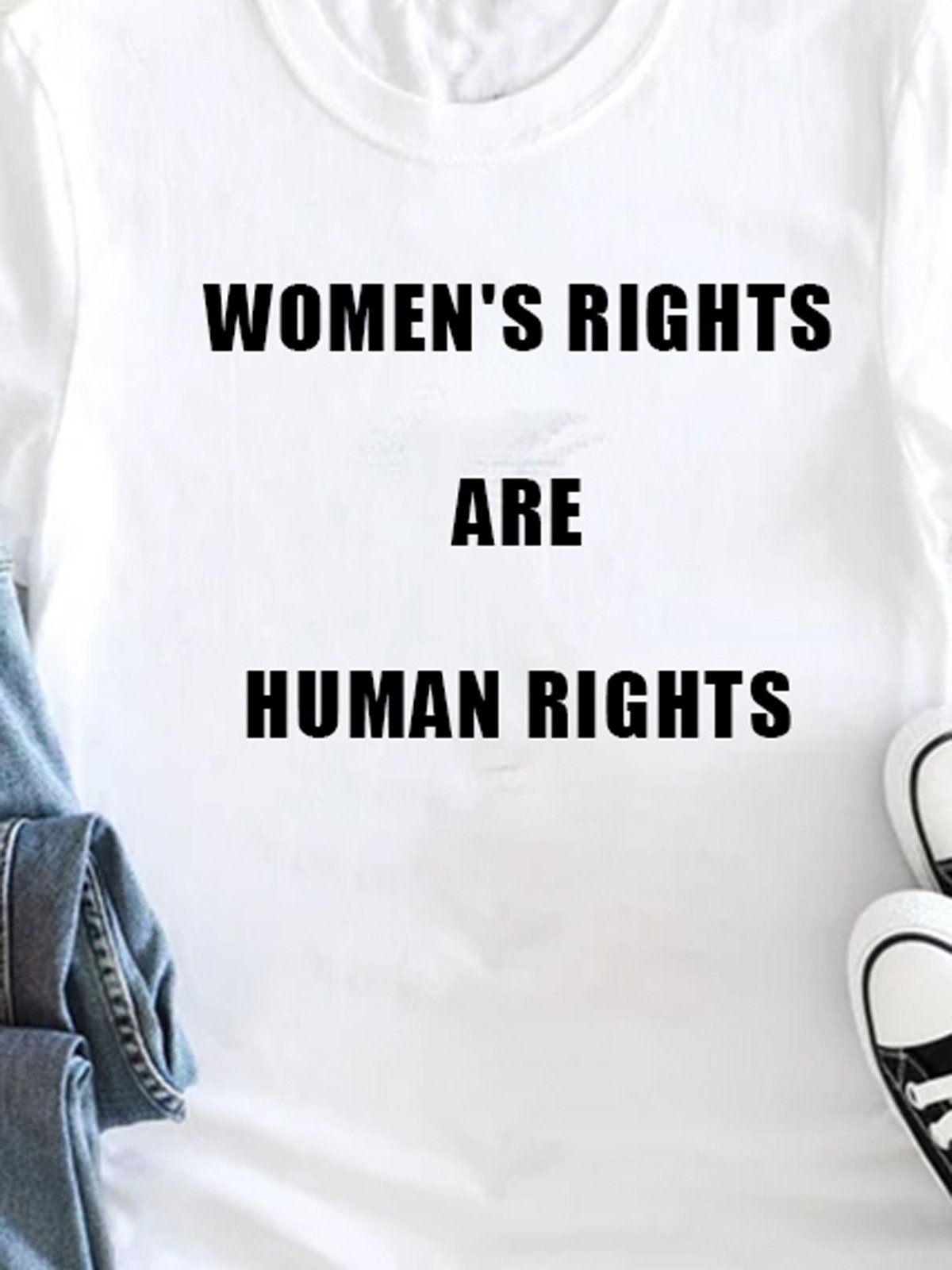 Women's Rights are Human Rights Empowerment Equality Day T-Shirt