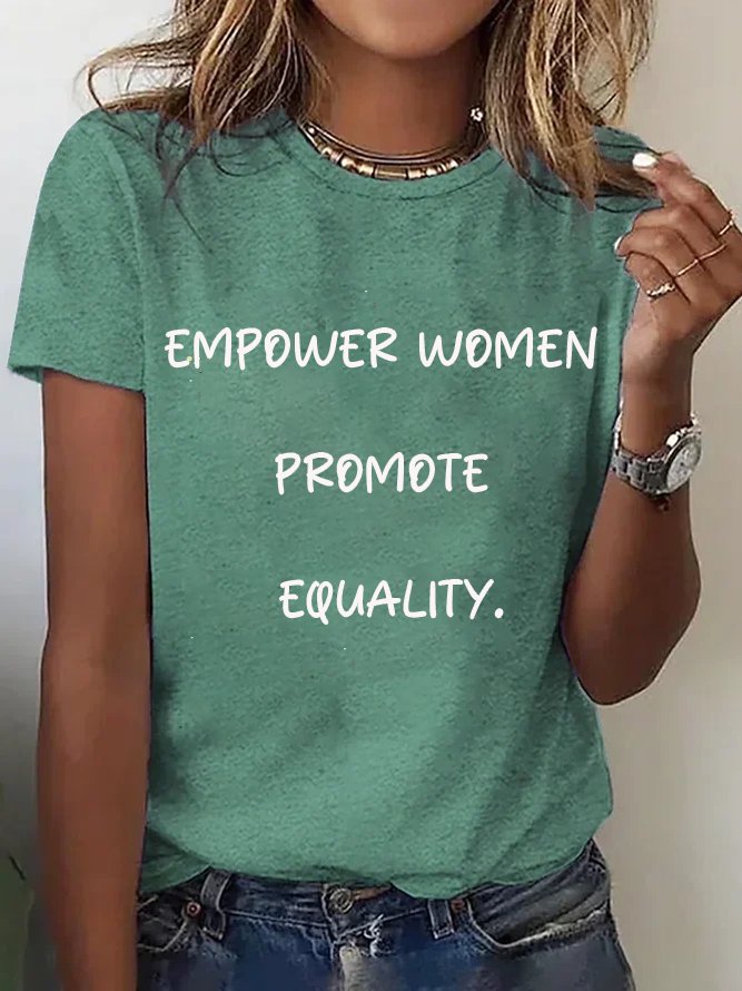 Empower women, promote equality Empowerment Equality Day T-Shirt