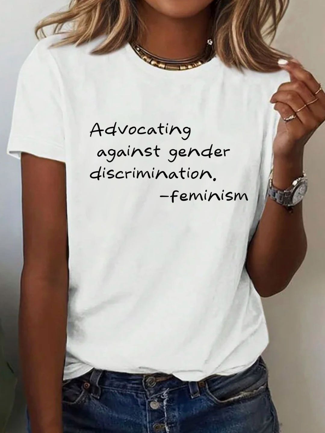 Advocating against gender discrimination Empowerment Equality  Day T-Shirt