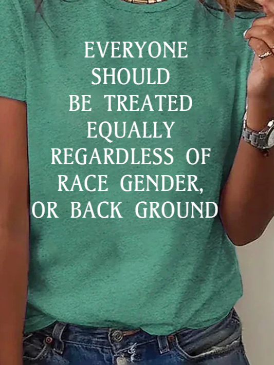 Everyone should have equal rights and opportunities Equality  Equality Day T-Shirt