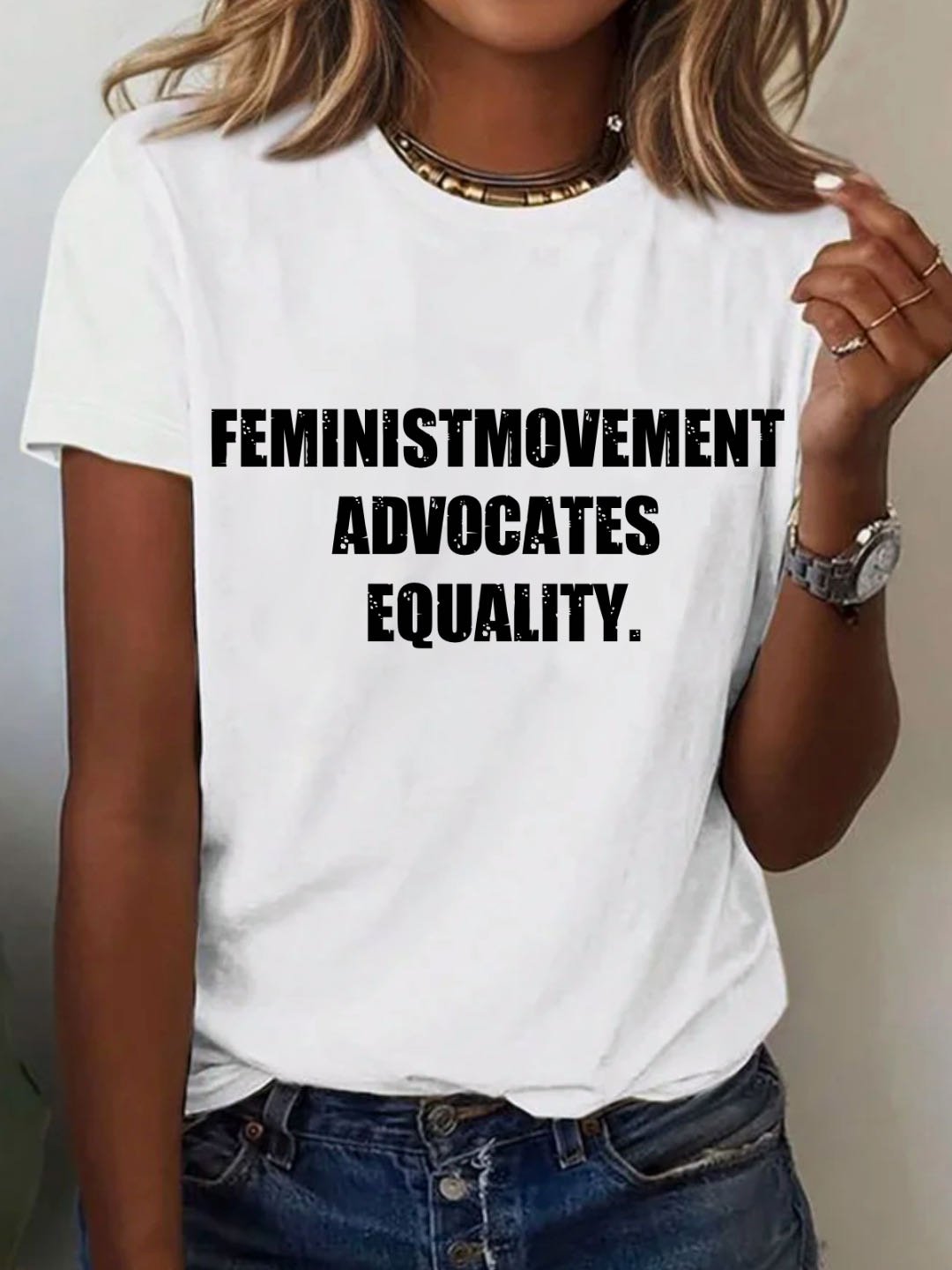 Feminist movement advocates equality Equality Equality Day T-Shirt