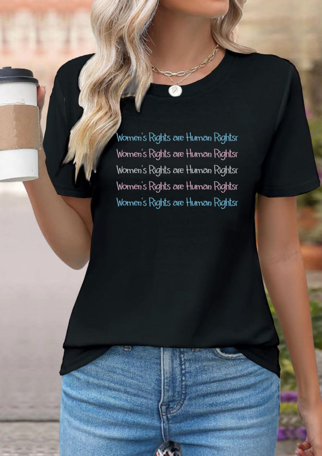 Women's Rights are Human Rights Empowerment Equality Day Empowerment T-Shirt