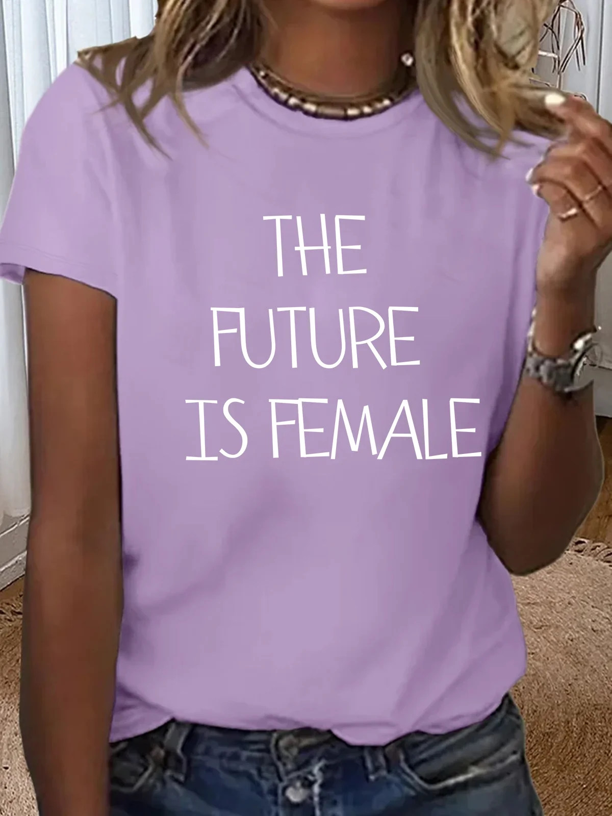 The Future Is Female Empowerment Equality Day T-Shirt