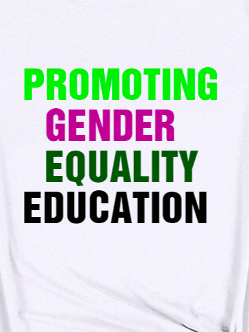 Promoting gender equality education Ideologies T-Shirt