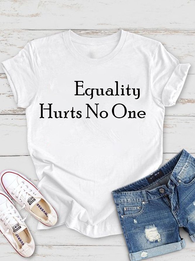 Equality Hurts No One  Equality  Equality Day T-Shirt