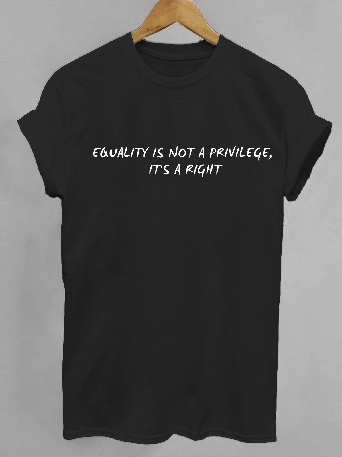 Equality Is Not A Privilege, It's a Right Equality Equality Day T-Shirt