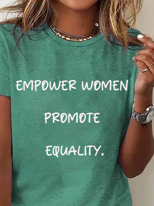 Empower women, promote equality Empowerment Equality Day T-Shirt