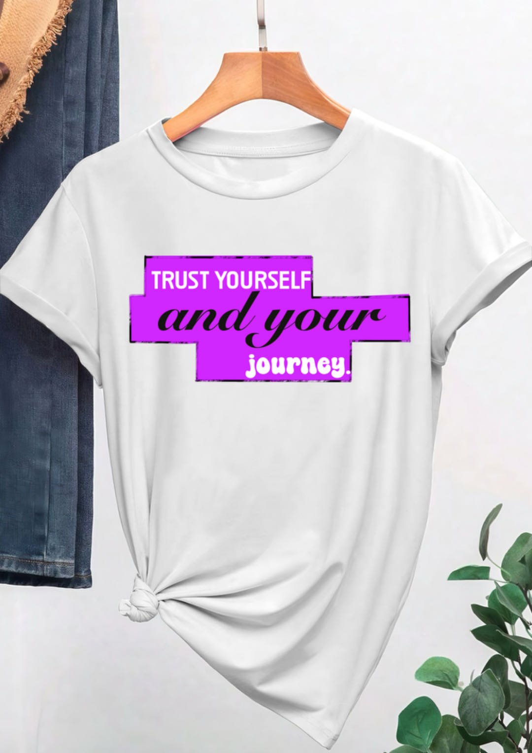 Trust yourself and your journey GAD  T-Shirt