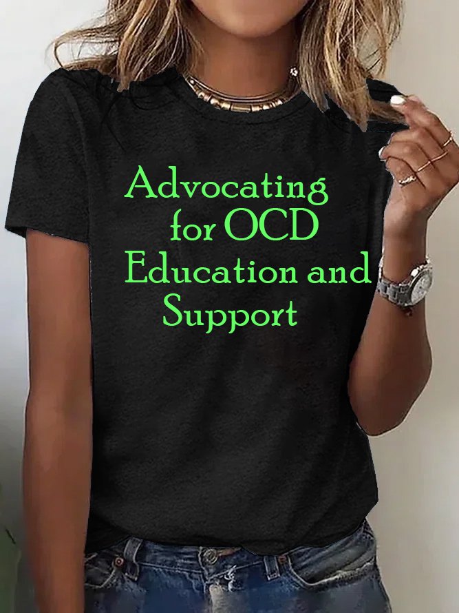 Advocating for OCD Education and Support OCD T-Shirt