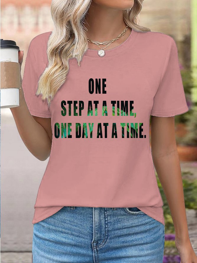 One step at a time, one day at a time GAD T-Shirt