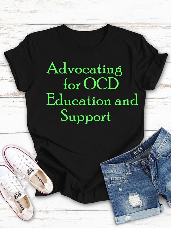 Advocating for OCD Education and Support OCD T-Shirt