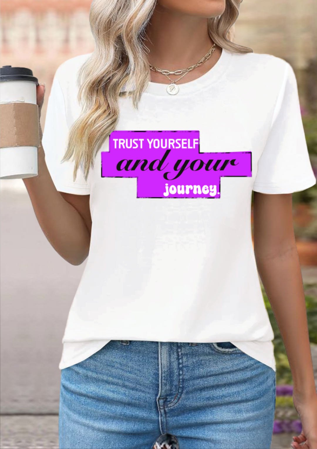 Trust yourself and your journey GAD  T-Shirt