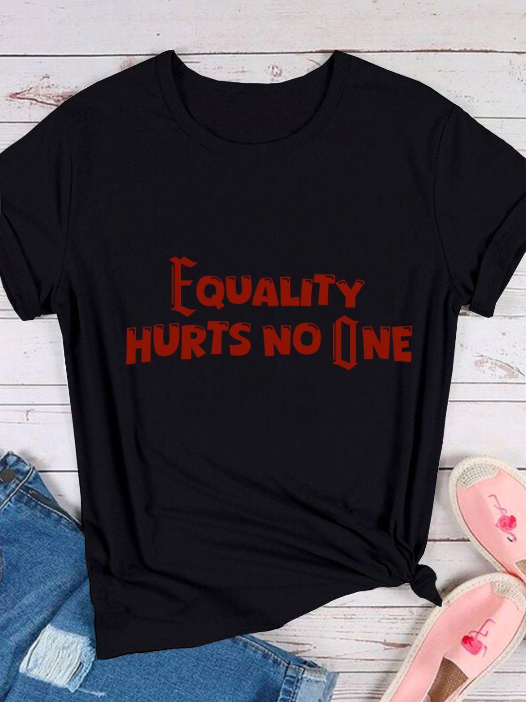 Equality Hurts No One Equality Equality DayT-Shirt