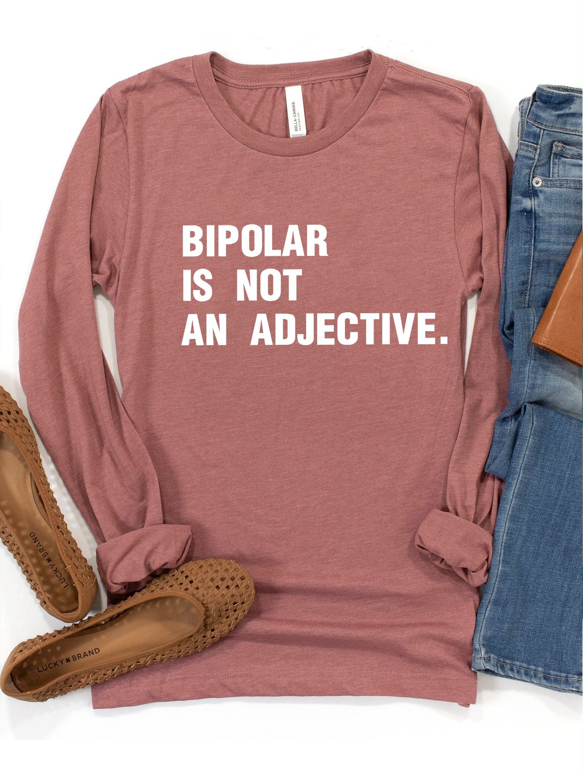 bipolar is not an adjective BPD T-Shirt