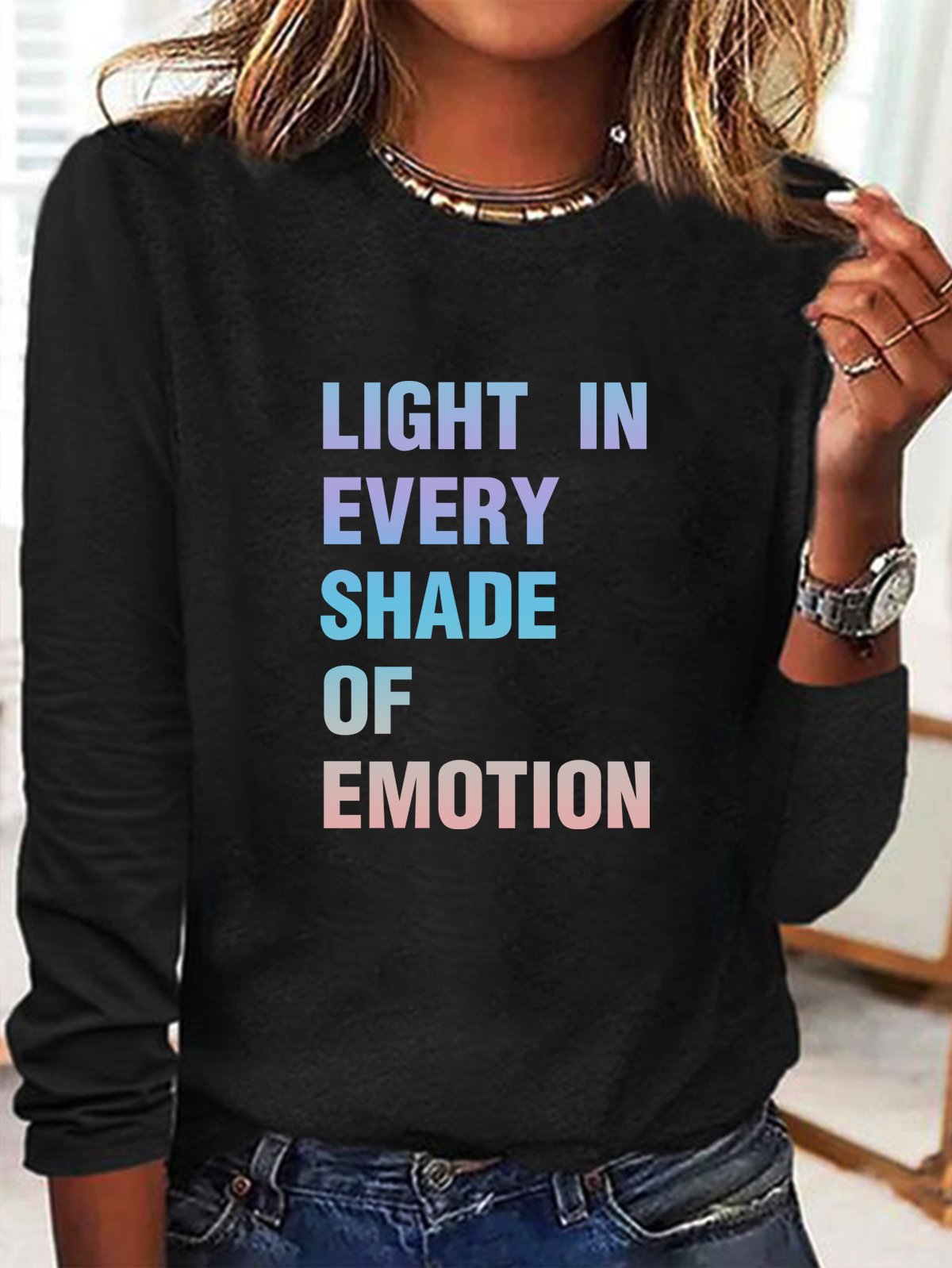 Light in every shade of emotion BPD T-Shirt