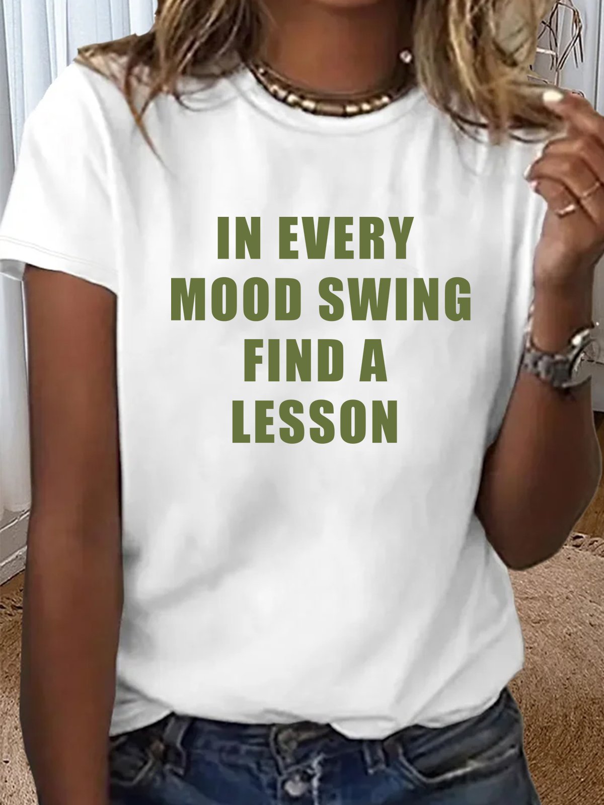 In every mood swing, find a lesson BPD T-Shirt