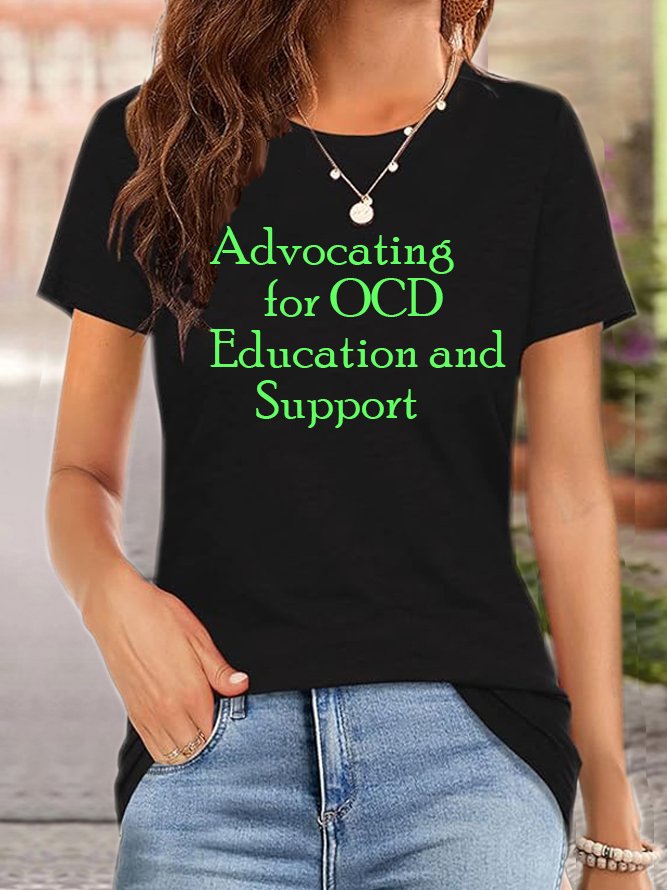 Advocating for OCD Education and Support OCD T-Shirt