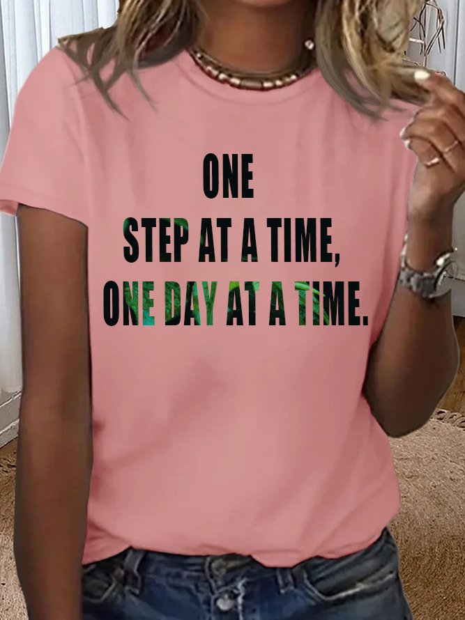 One step at a time, one day at a time GAD T-Shirt