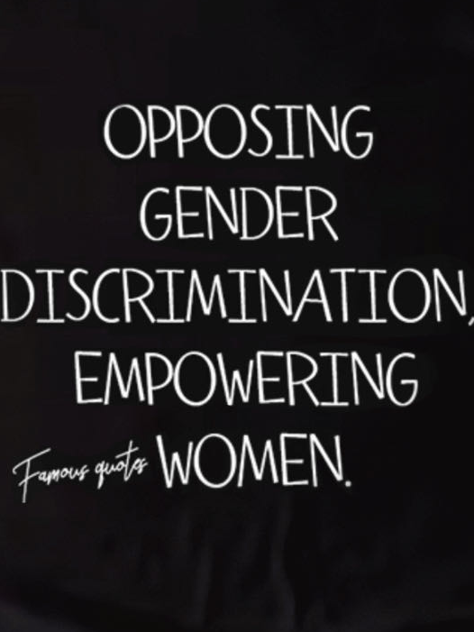 Opposing gender discrimination, empowering women Empowerment Equality Day T-Shirt