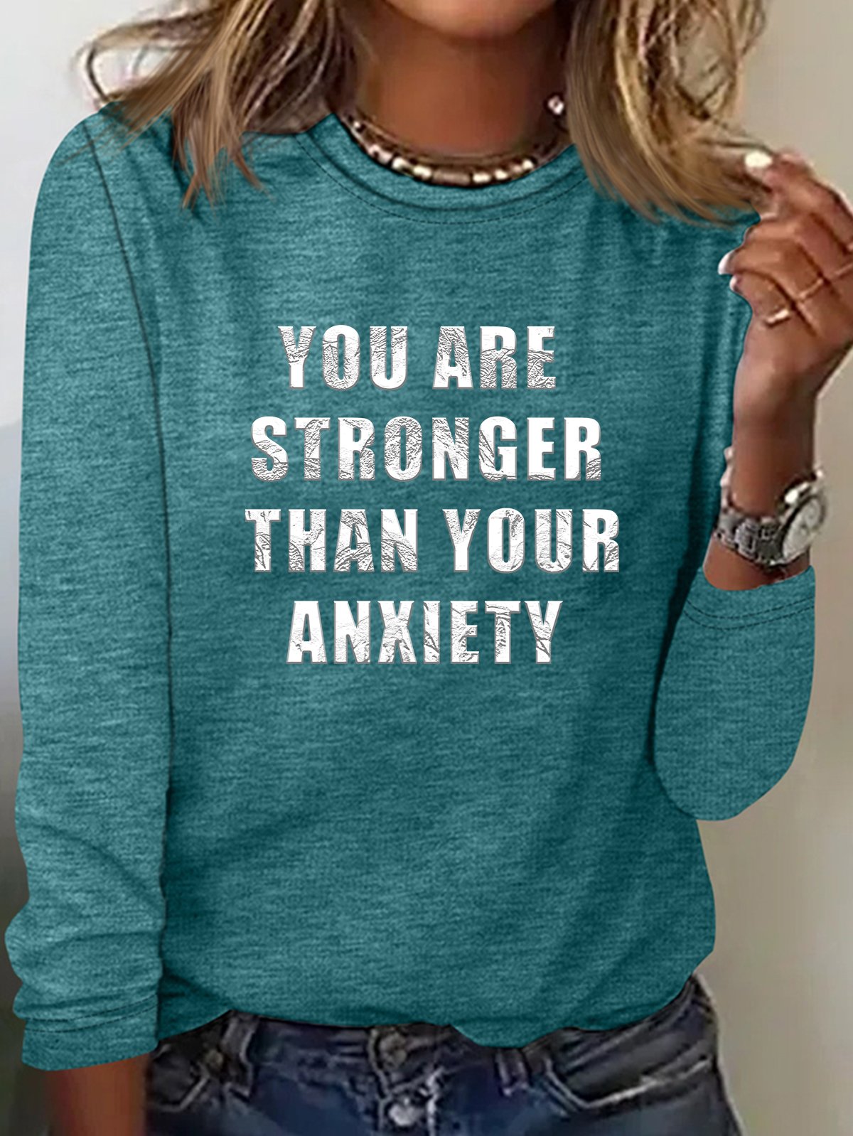 You are stronger than your anxiety GAD  T-Shirt