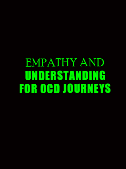 Empathy and Understanding for OCD Journeys  OCD T-Shirt