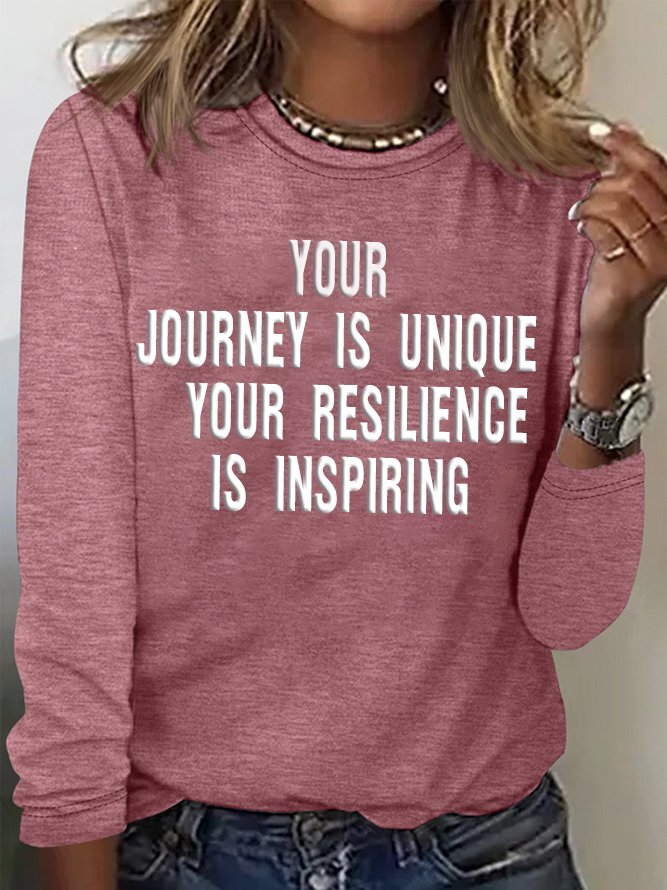 Your journey is unique, your resilience is inspiring BPD T-Shirt