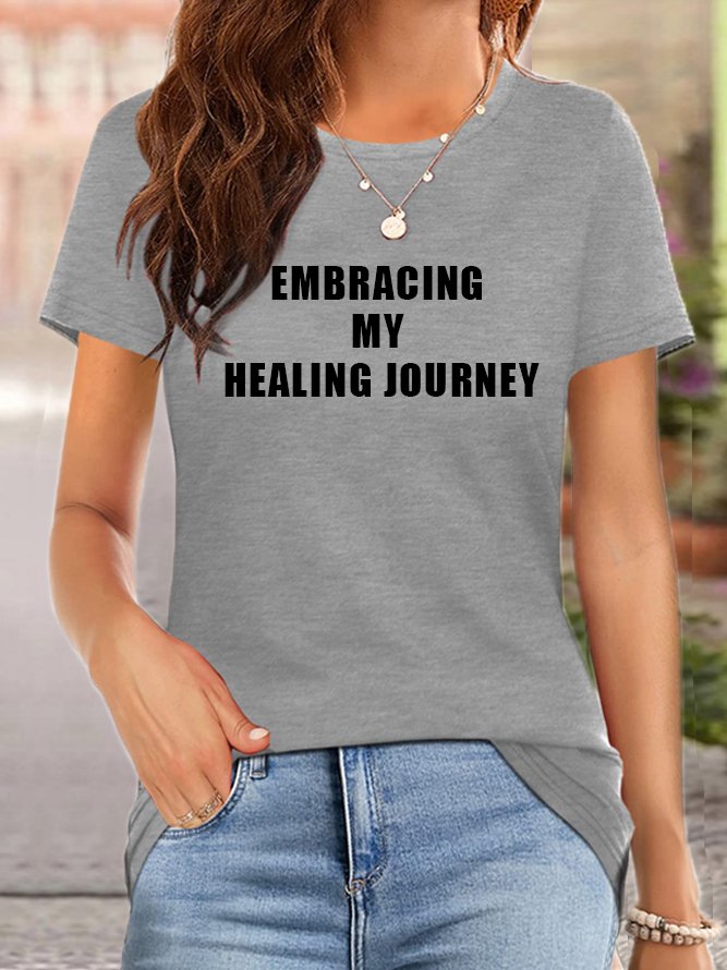 embracing my healing joueney BPD T-Shirt