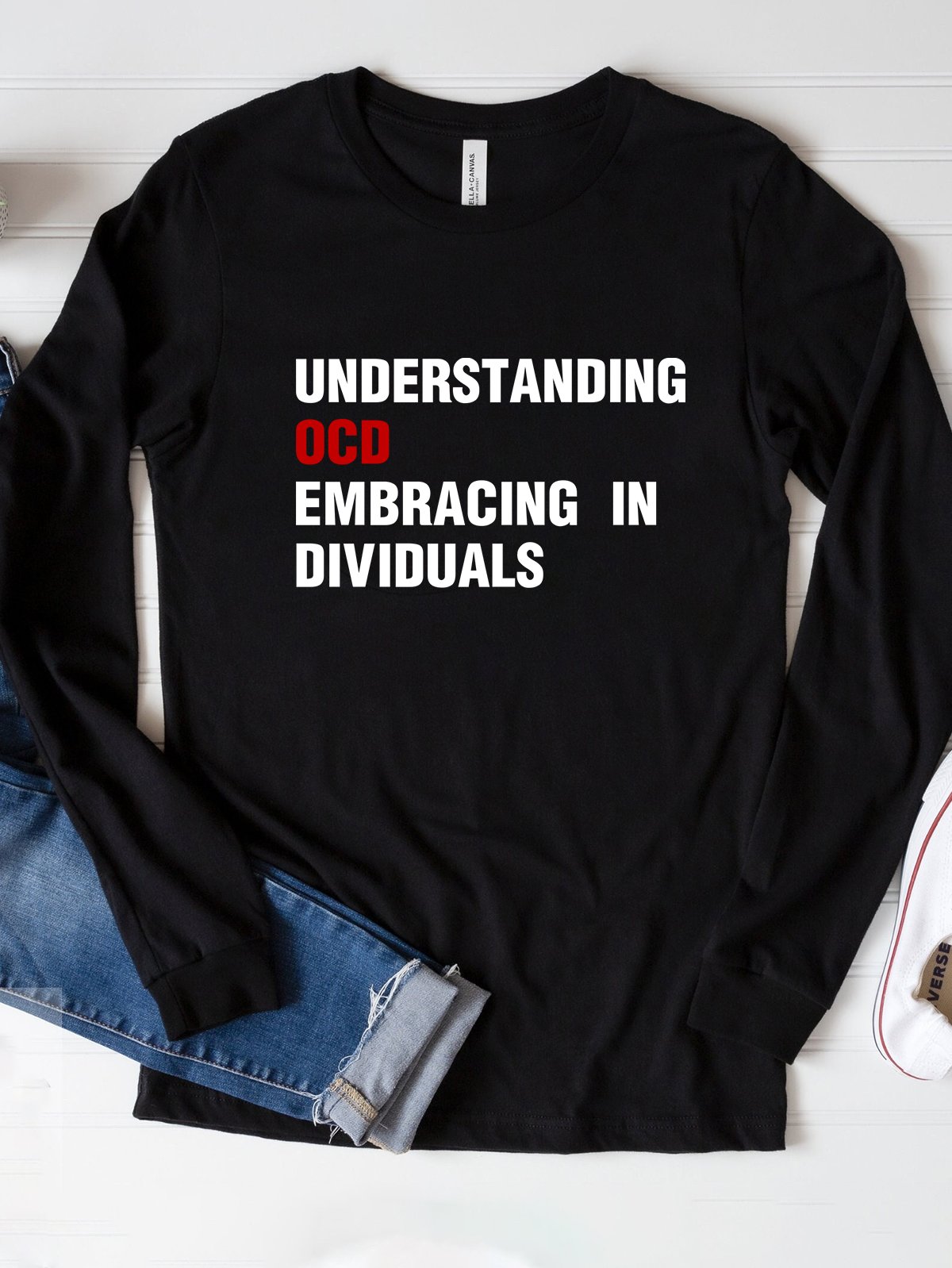 Understanding OCD, Embracing Individuals OCD T-Shirt