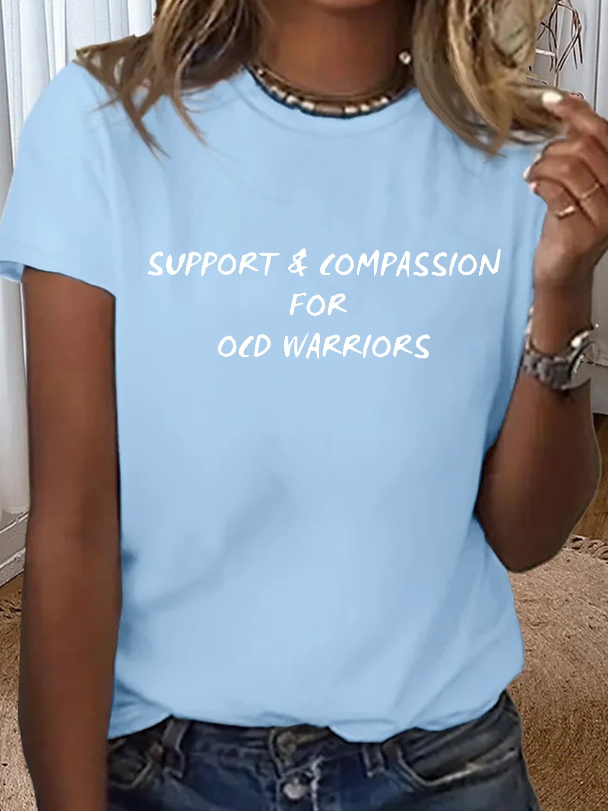 Support and Compassion for OCD Warriors OCD T-Shirt