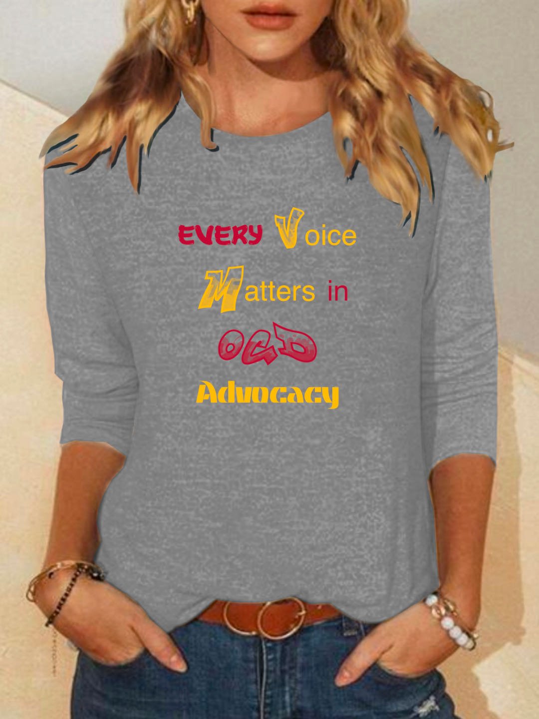 Every Voice Matters in OCD Advocacy OCD T-Shirt