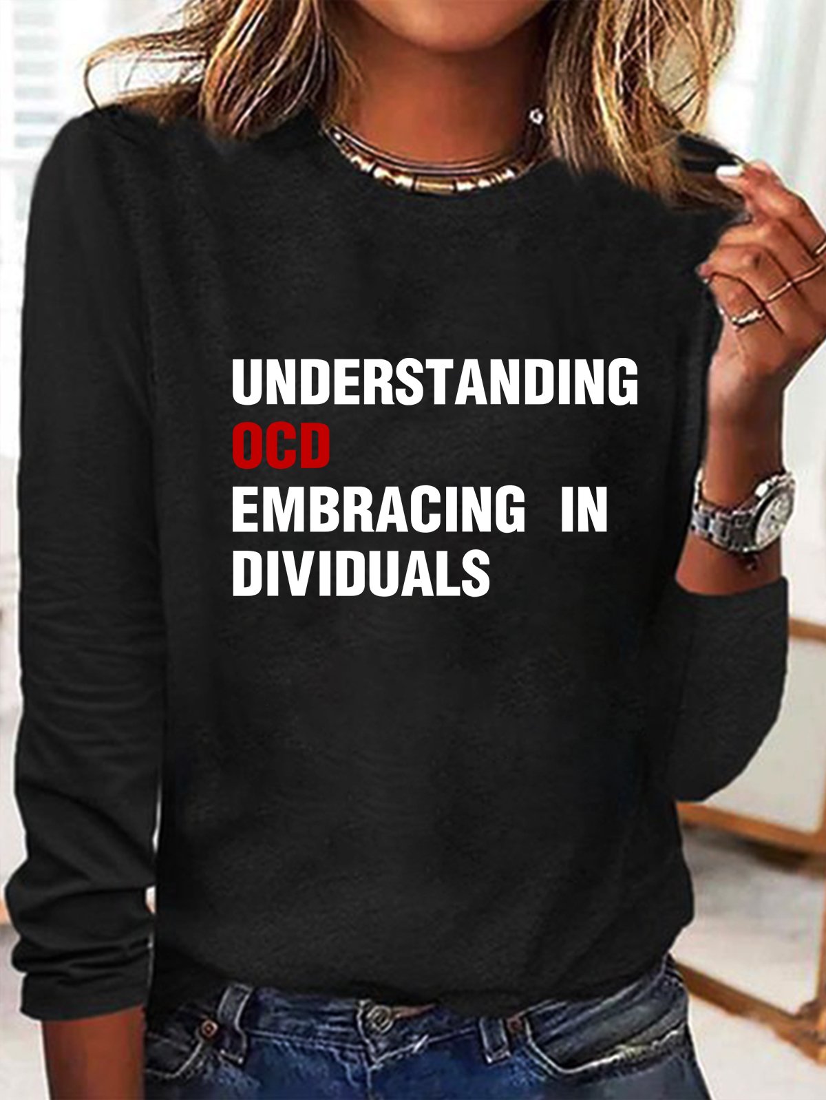 Understanding OCD, Embracing Individuals OCD T-Shirt