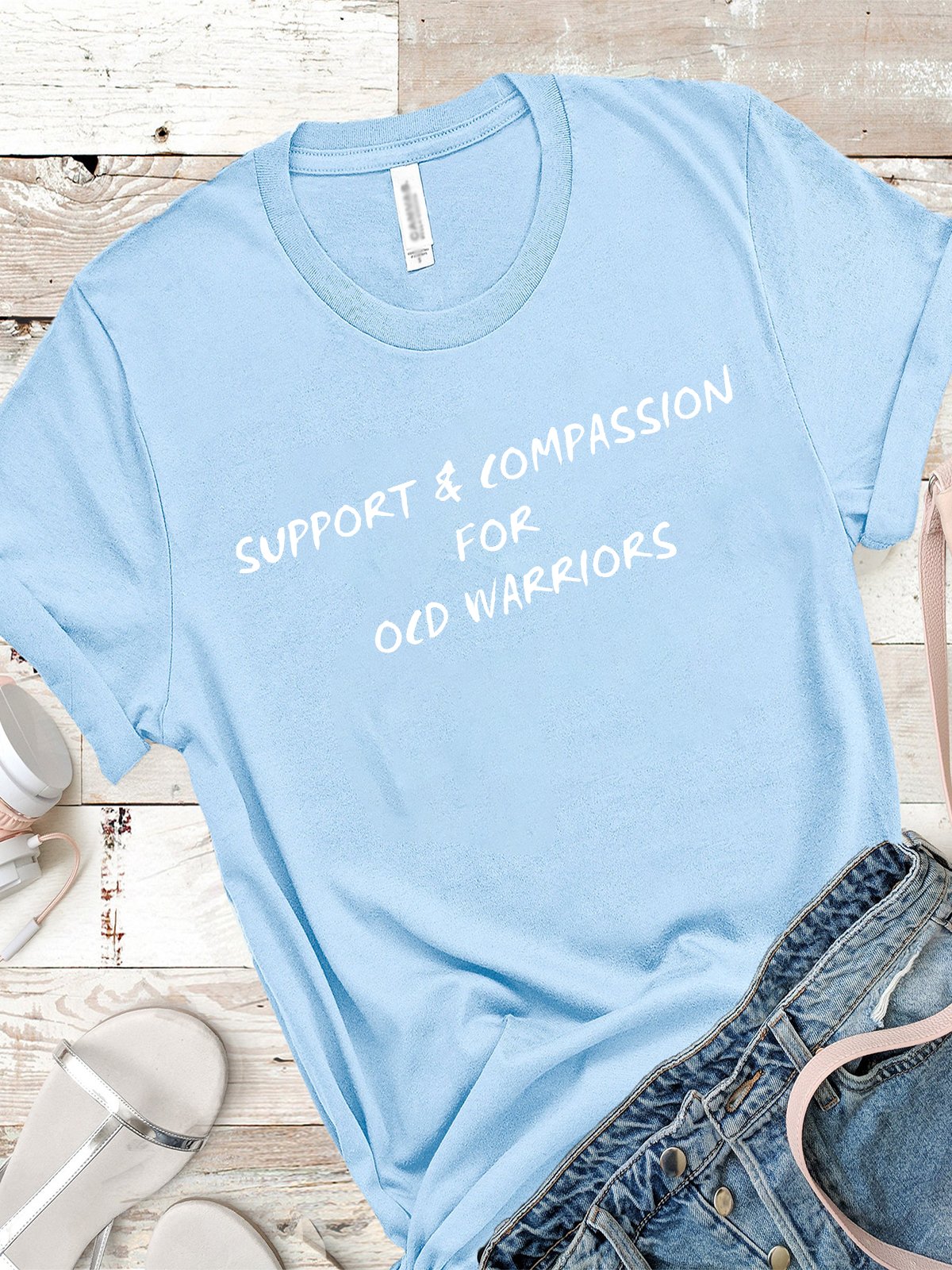 Support and Compassion for OCD Warriors OCD T-Shirt