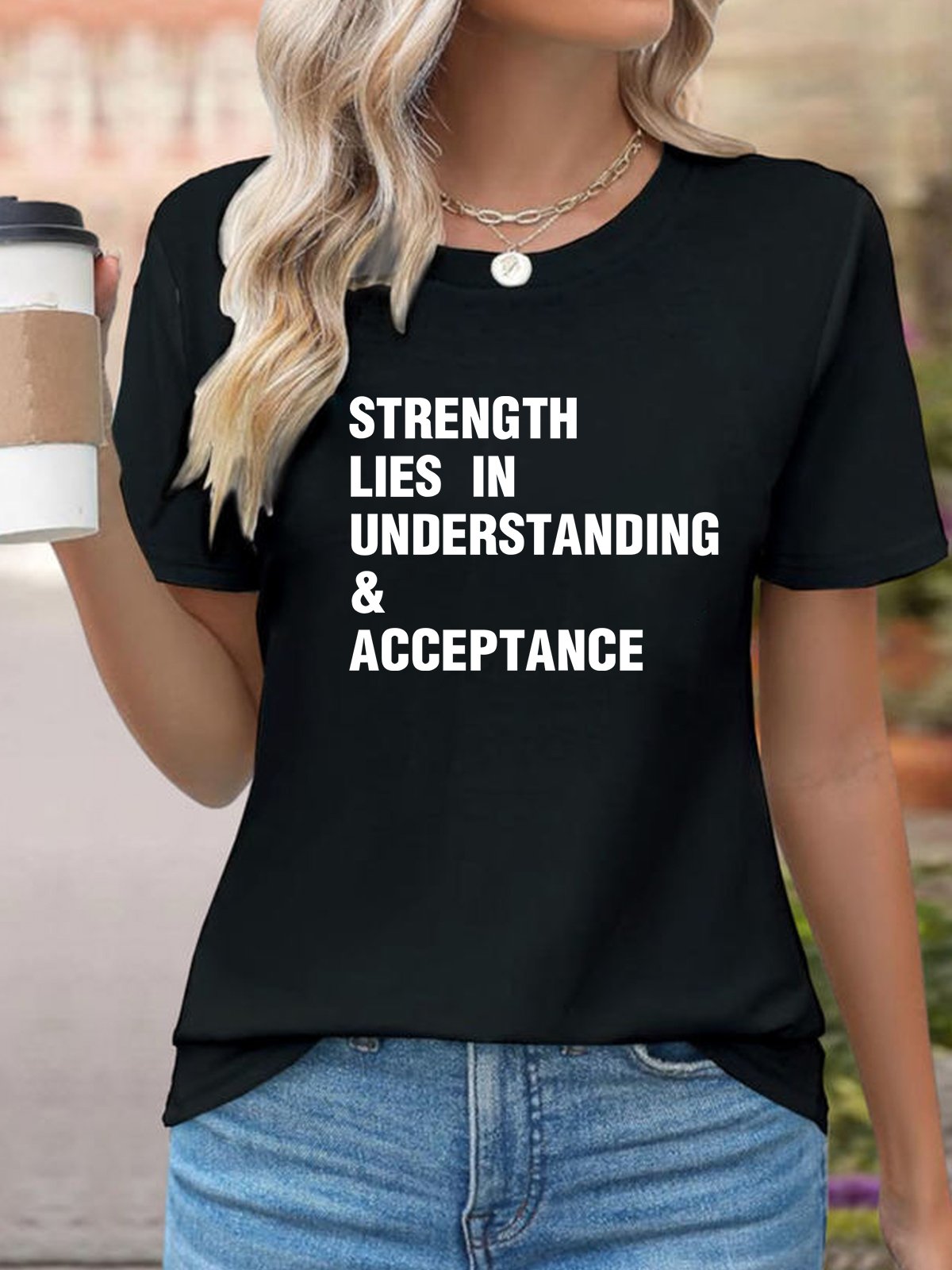 Strength lies in understanding and acceptance BPD T-Shirt