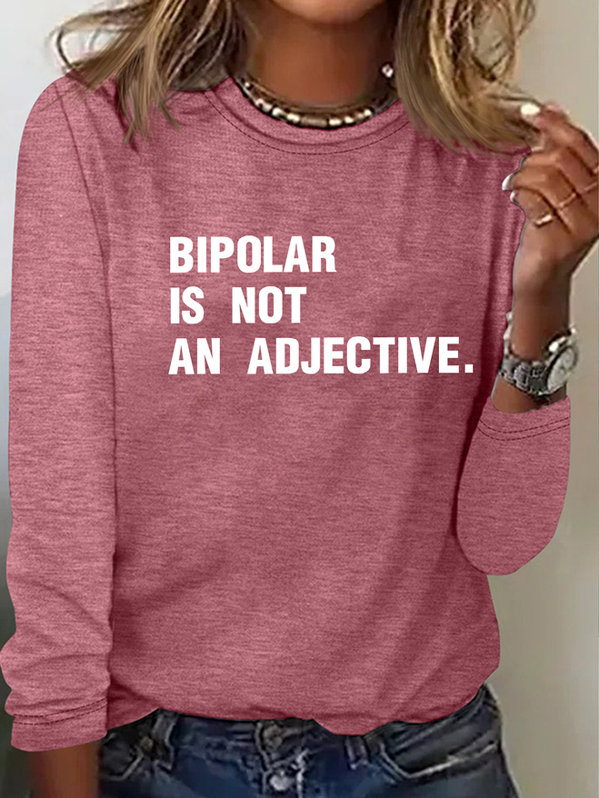 bipolar is not an adjective BPD T-Shirt