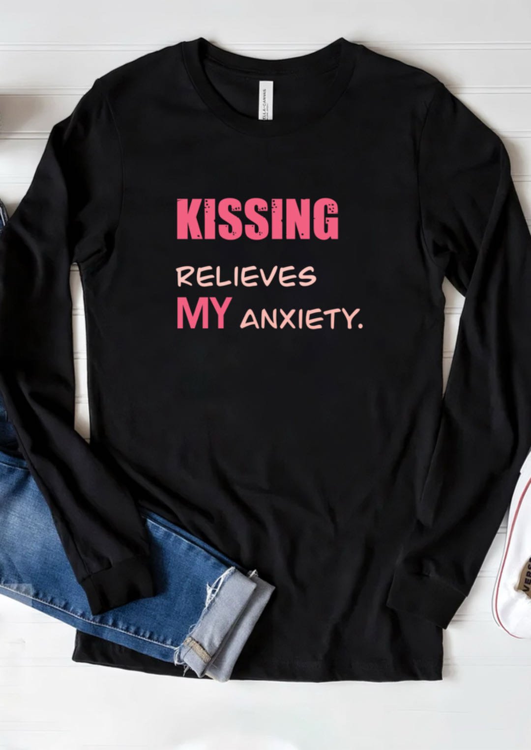 Kissing relieves my anxiety GAD T-Shirt