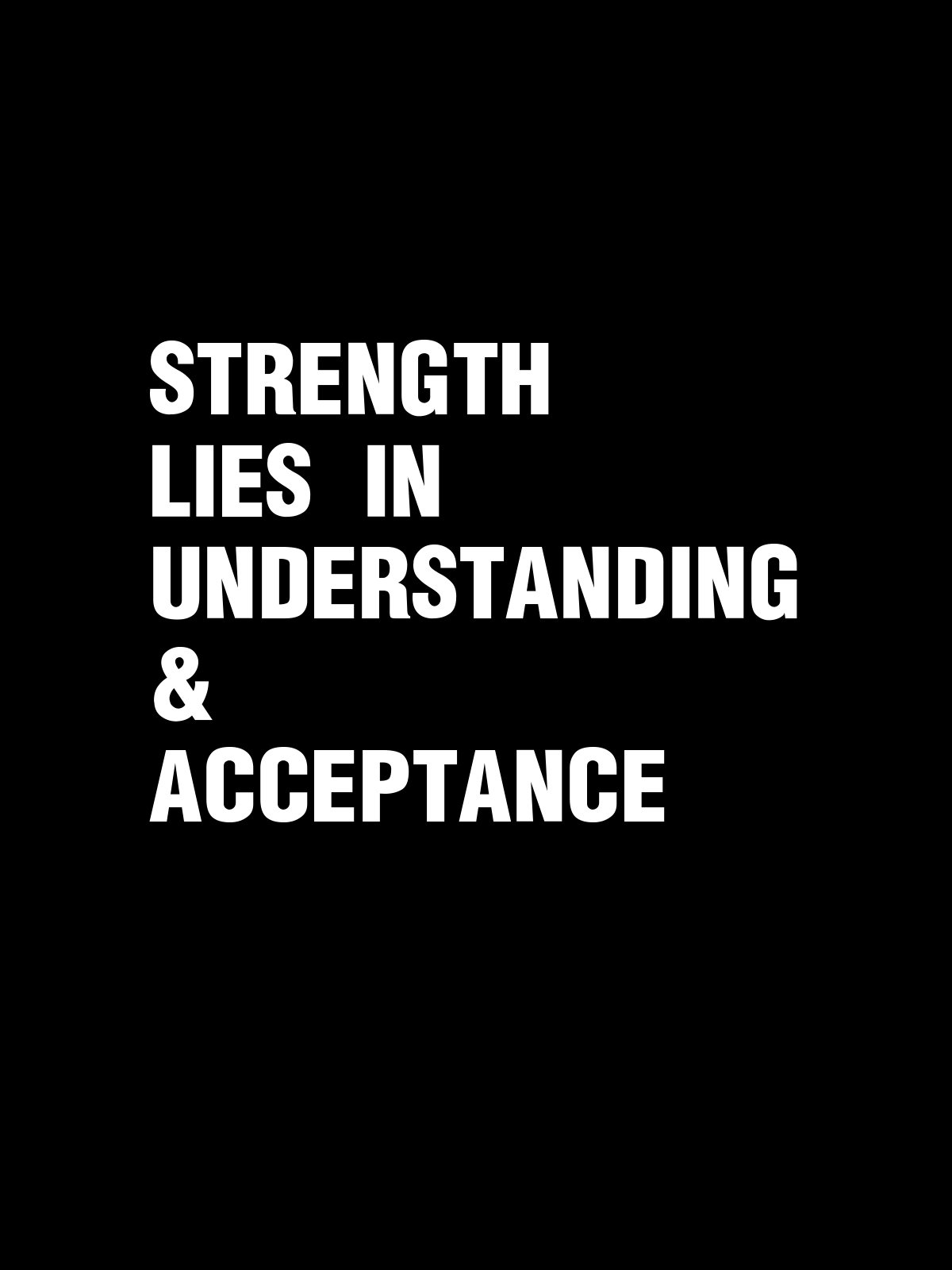 Strength lies in understanding and acceptance BPD T-Shirt