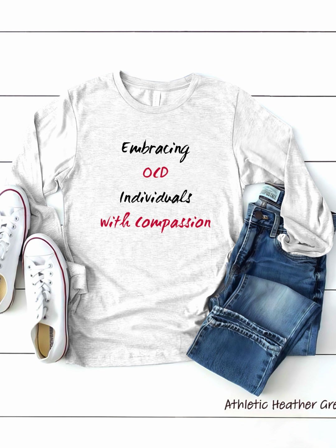 Embracing OCD Individuals with Compassion OCD T-Shirt