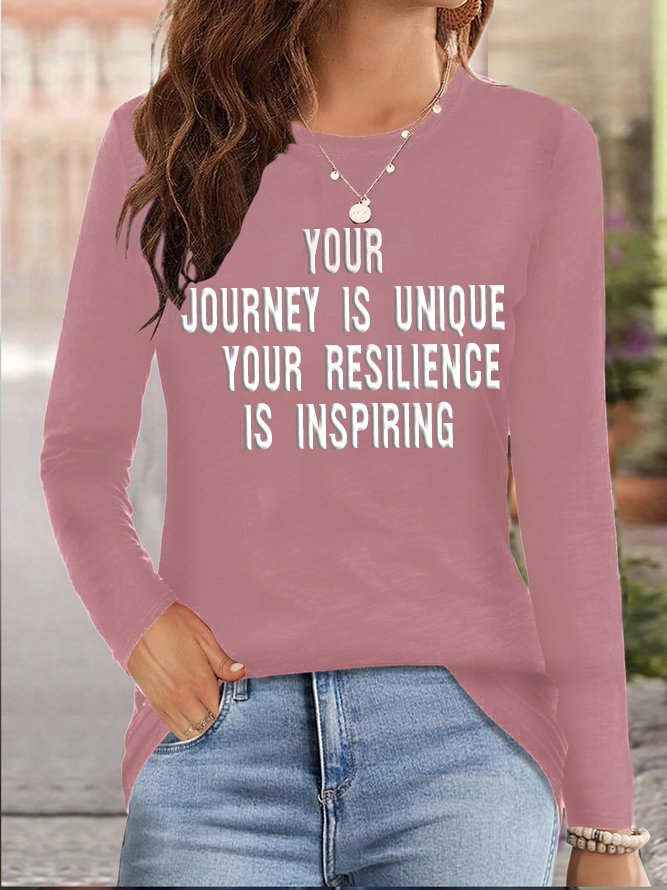 Your journey is unique, your resilience is inspiring BPD T-Shirt