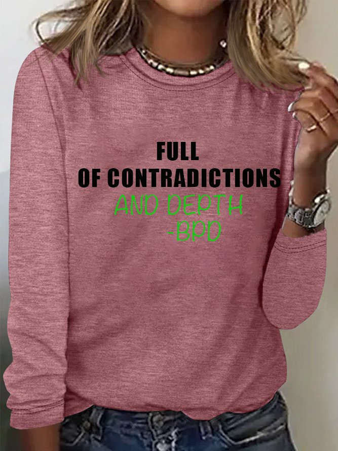 Full of contradictions and depth -BPD  BPD T-Shirt