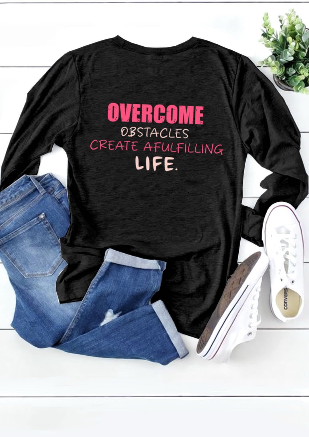 Overcome obstacles, create a fulfilling life  BPD T-Shirt