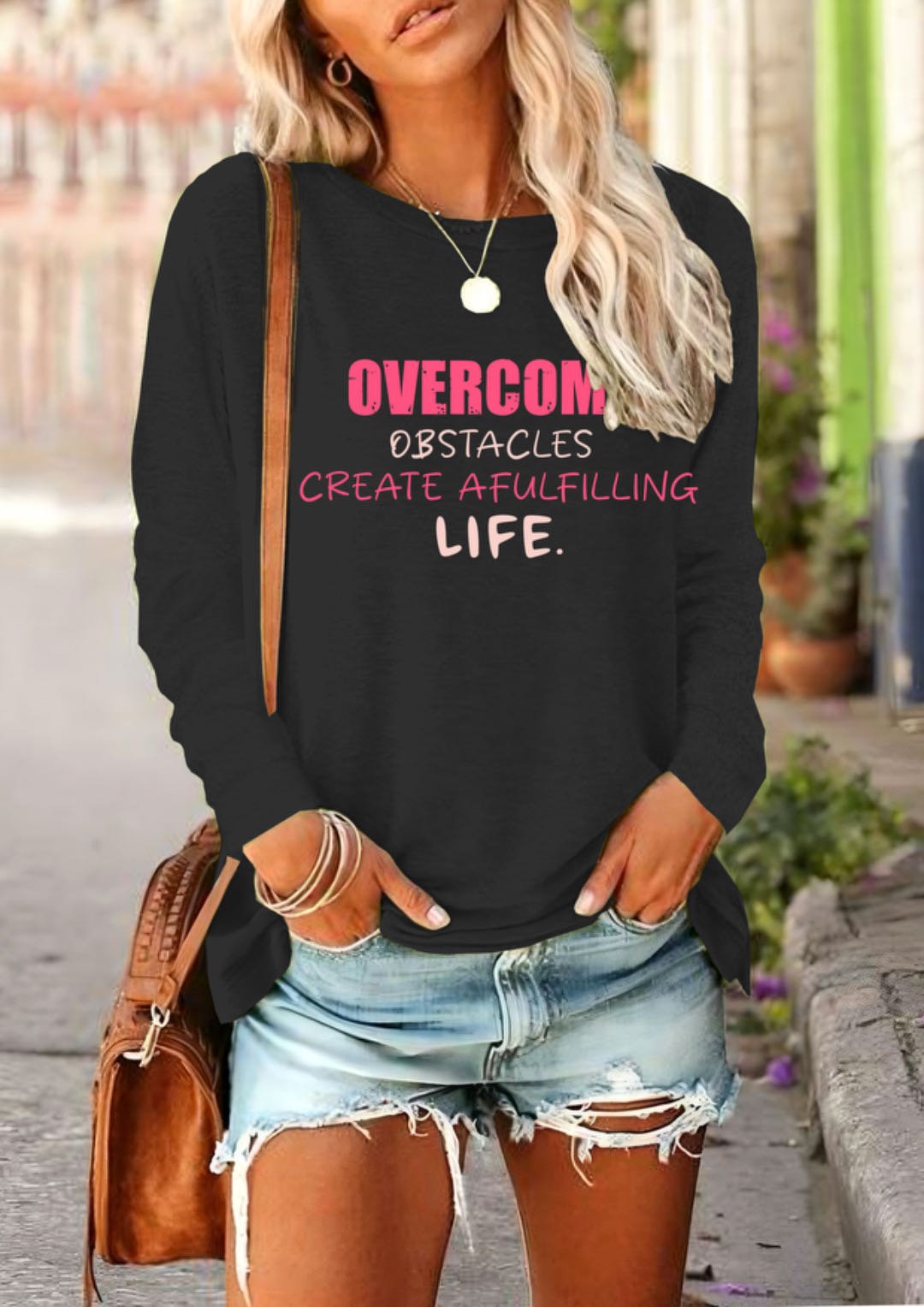 Overcome obstacles, create a fulfilling life  BPD T-Shirt