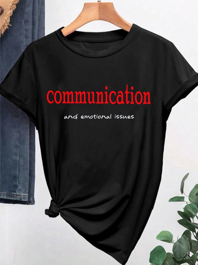 communication and emotional issues  SCZ T-Shirt