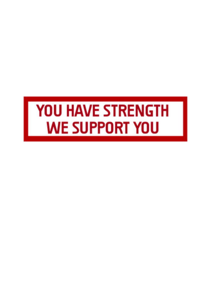 You have strength, we support you SCZ T-Shirt