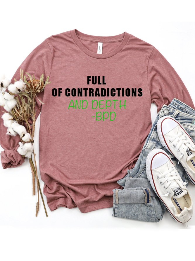 Full of contradictions and depth -BPD  BPD T-Shirt