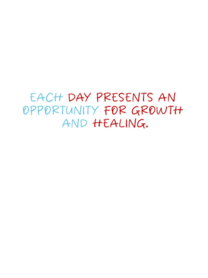 Each day presents an opportunity for growth and healing BPD T-Shirt