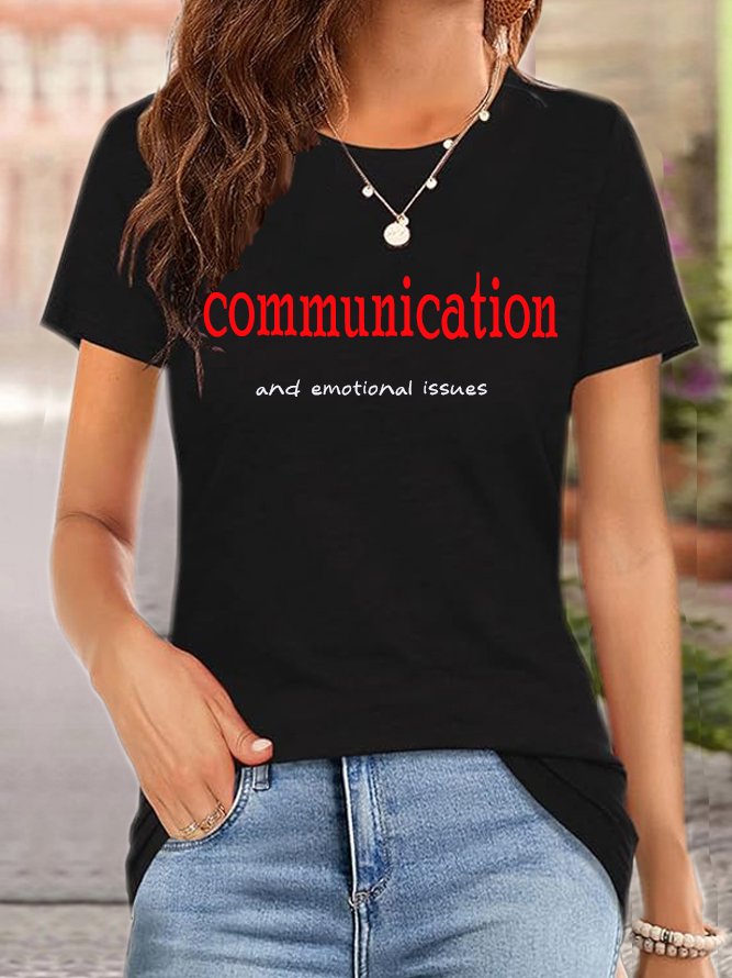 communication and emotional issues  SCZ T-Shirt