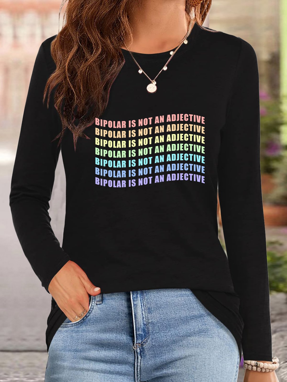 bipolar is not an adjective BPD T-Shirt