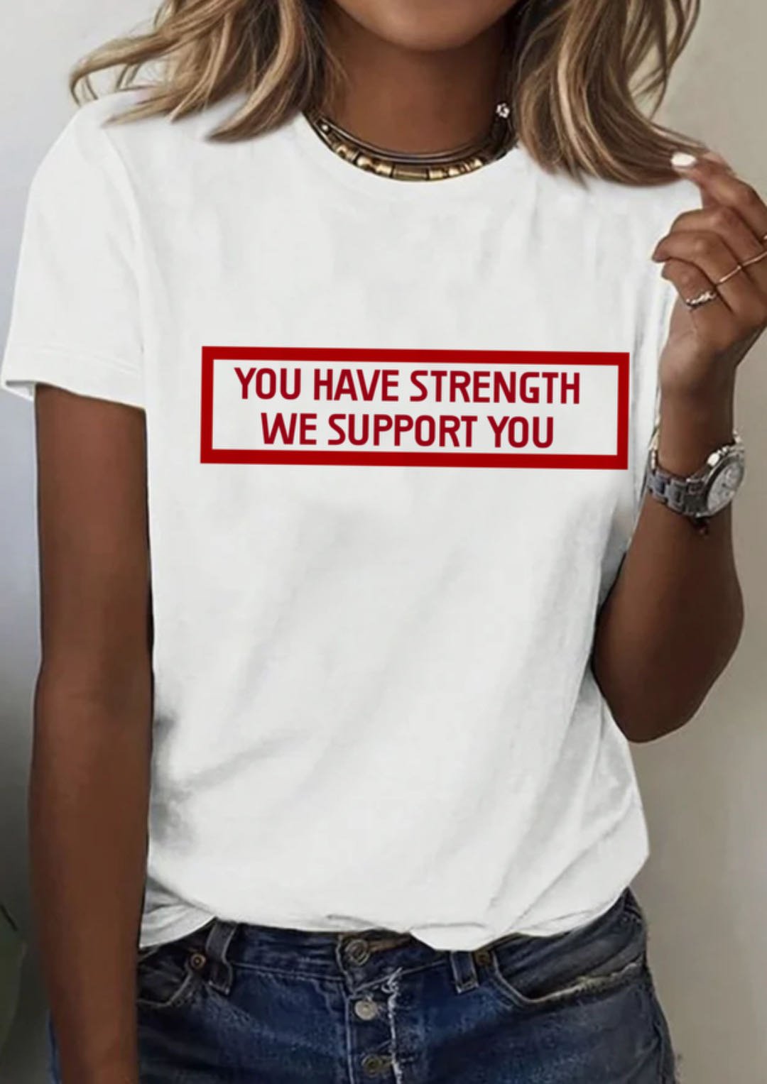 You have strength, we support you SCZ T-Shirt