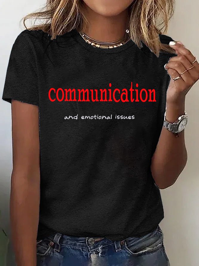 communication and emotional issues  SCZ T-Shirt